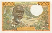billet de 1000 francs CFA