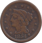 Etats-Unis 1 cent 1854 tête Liberté