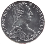 Autriche 1 thaler 1780 Marie Thérèse refrappe moderne