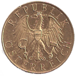 Autriche 25 shilling 1929 armoiries